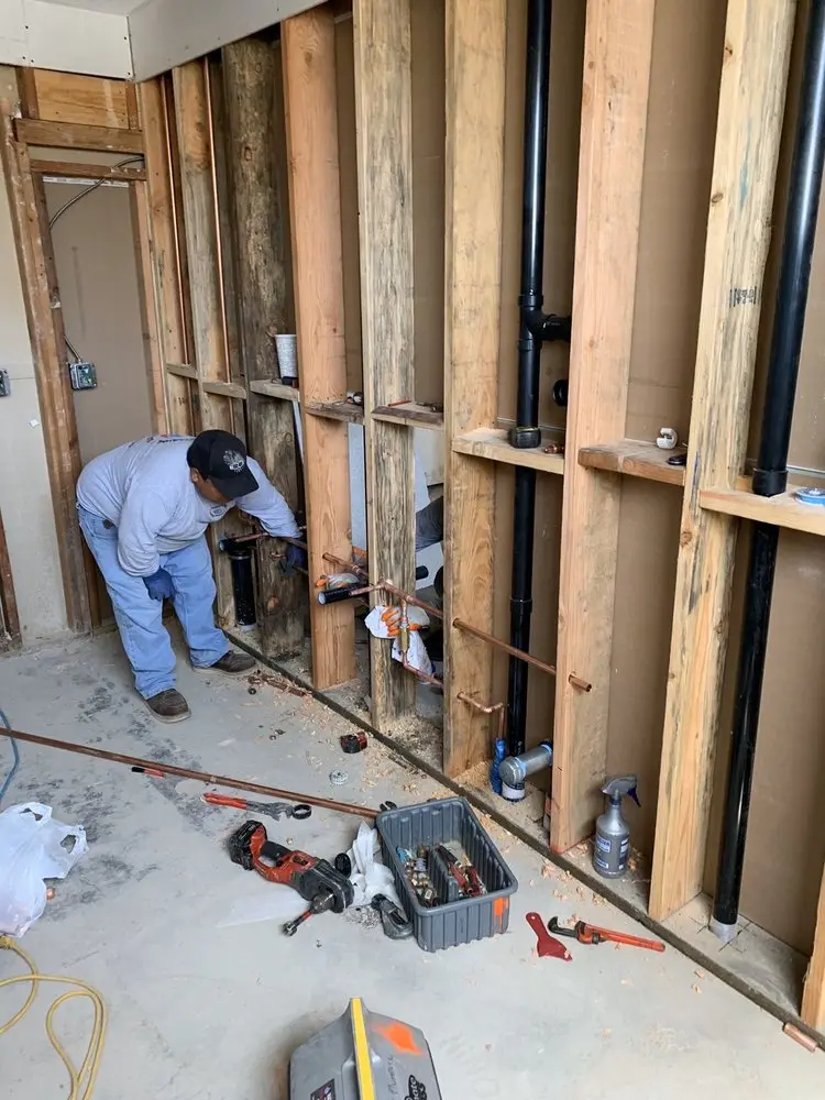Commercial rough-in plumbing for Water Heater Replacement in Utah Park